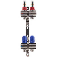 Колектор для теплої підлоги Koer 2 виходи 1х 3/4 (європейський укомп.)