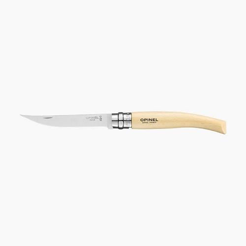 Ніж філейний Opinel Slim No.10 VRI Beech (002559)