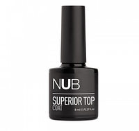 NUB Superior No Wipe Top / Закрепитель с ультраглянцевым блеском / Без ЛС,, 8 мл