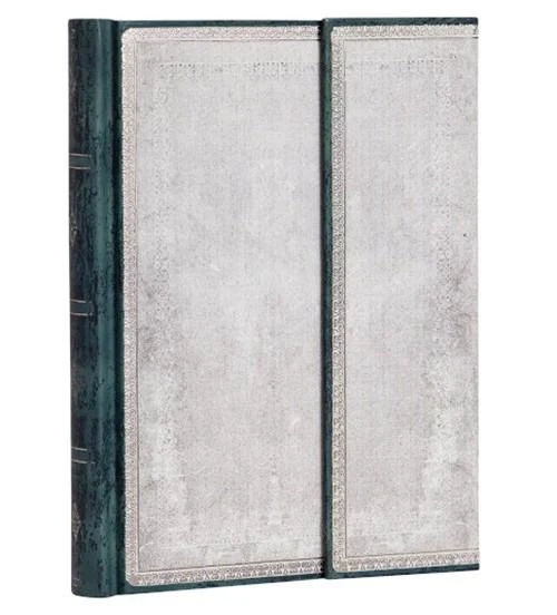 Блокнот Paperblanks Стара Шкіра середній 13х18 см в лінію Сірий (9781439754436)