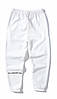 Білі штани Nasa x Heron Preston брюки чоловічі жіночі на флісі з прапором USA, фото 2