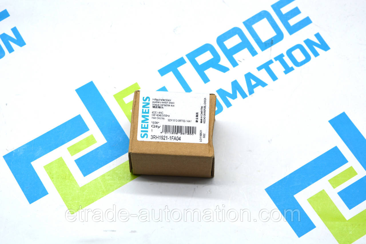 Приєднуваний блок Siemens 3RH1921-1FA04, фото 1