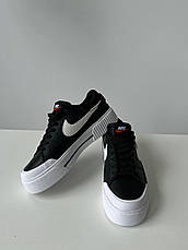 Жіночі кросівки Nike Court Legacy Lift Black Sail White DM7590-001, фото 5