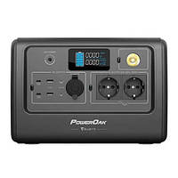 Зарядна станція Bluetti PowerOak EB70 (716 Вт/рік/1000 Вт)