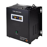 Джерело безперебійного живлення LogicPower 12 V LPA-W-PSW-500VA(350 Вт) 2A/5A/10A з правильною синусоїдою