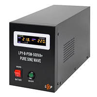 Джерело безперебійного живлення LogicPower 12V LPY-B-PSW-500VA+ (350 Вт) 5A/10A з правильною синусоїдою