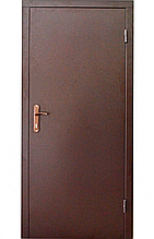 Двері металеві технічні в наявності, Redfort Технічна 2 листа металу, Ral 8017