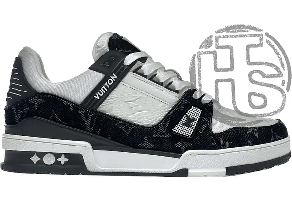 Louis Vuitton Trainer White Black 1A9JGB High Top Store 969203844