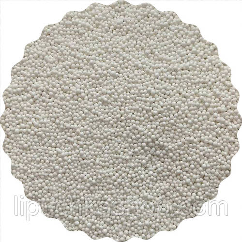 Посыпка кондитерская "Белые шарики 1 мм", 50 гр. (ID#72211607), цена ...