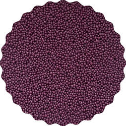 Посипка кондитерська "Темно-фіолетові кульки 1 мм", 50 гр.