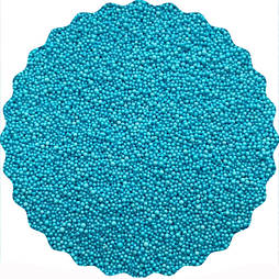 Посипка кондитерська "Блакитні кульки 1 мм", 50 гр.