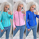 Повсякденна жіноча куртка. Коротка демісезонна жіноча курточка батал. Жіноча куртка весна "Sanny" р. 44-72, фото 3