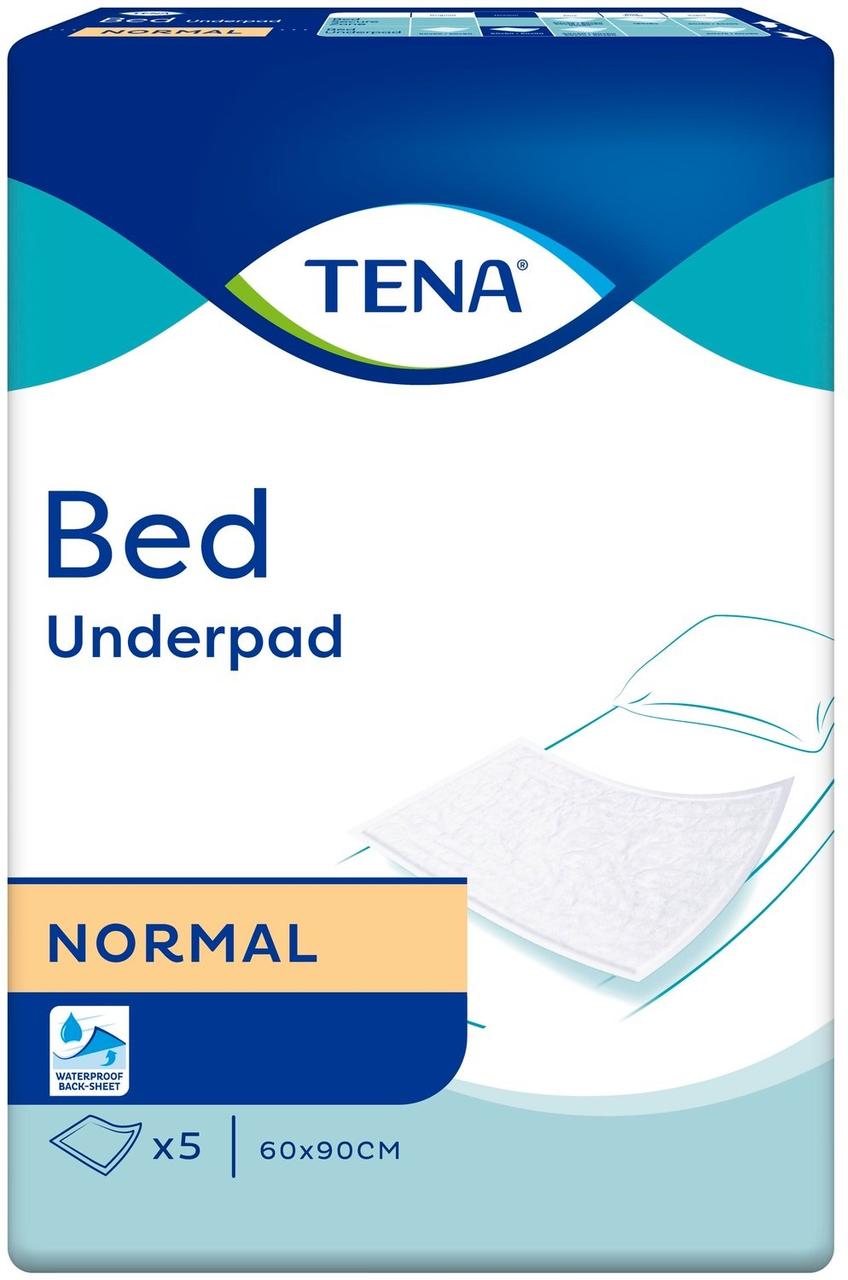 Одноразові пелюшки вологопоглинаючі Tena Bed Normal 60x90 (5шт.)