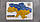 Карта України кольорова пазл дерево (35см*24см), фото 2