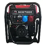 Генератор дизельний 5.5 кВт eлектростартер Vulkan SC7000TE Медапаратура, фото 2