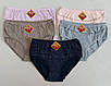 Труси жіночі бавовняні 52-54 р (10 шт), фото 2