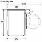 Siemens Сушильна машина тепловий насос, 9кг, A++, 61см, дисплей, білий, фото 6