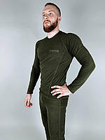 Термобілизна комплект чоловіча флісова ULTIMATUM Standart Олива (S, M, L, XL, XXL, 3XL, 4XL)
