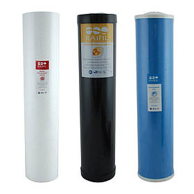 Комплект картриджів Big Blue 20 "Raifil RESIN-UDF (пом'якшення)