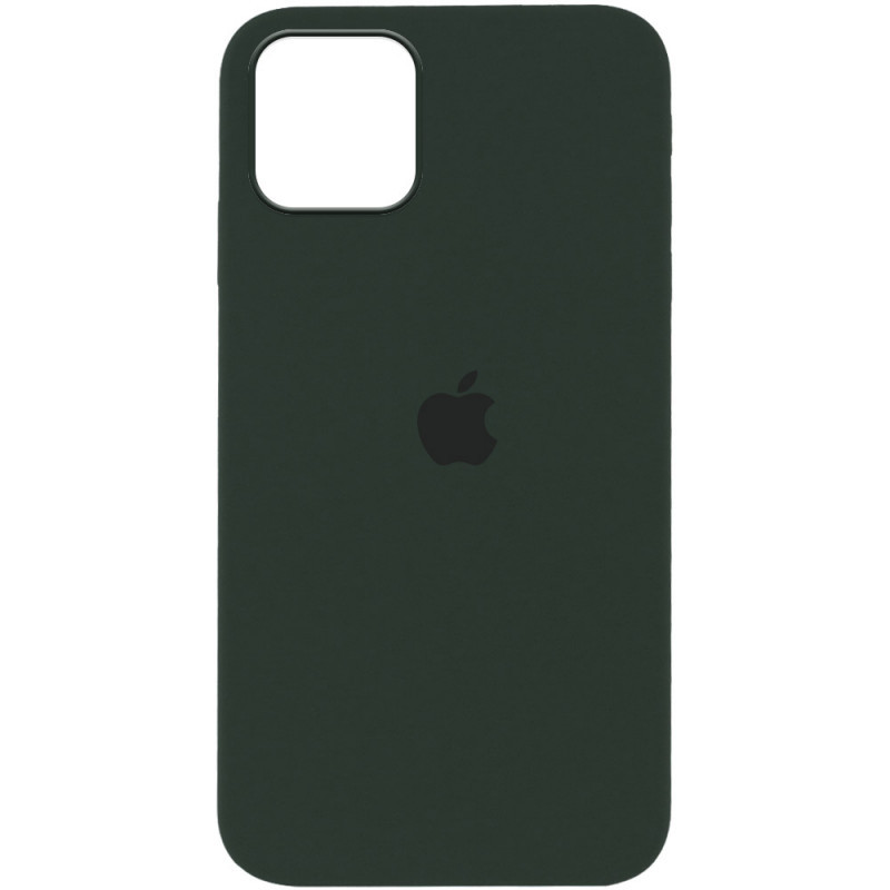 Чохол для iPhone 12 Pro Max 6.7" — темно-зелений