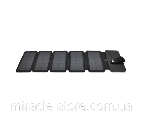 Сонячна панель Solar panel 5 Foldings, built-in microUSB cable, Output: 5 /1,2 А(USB)