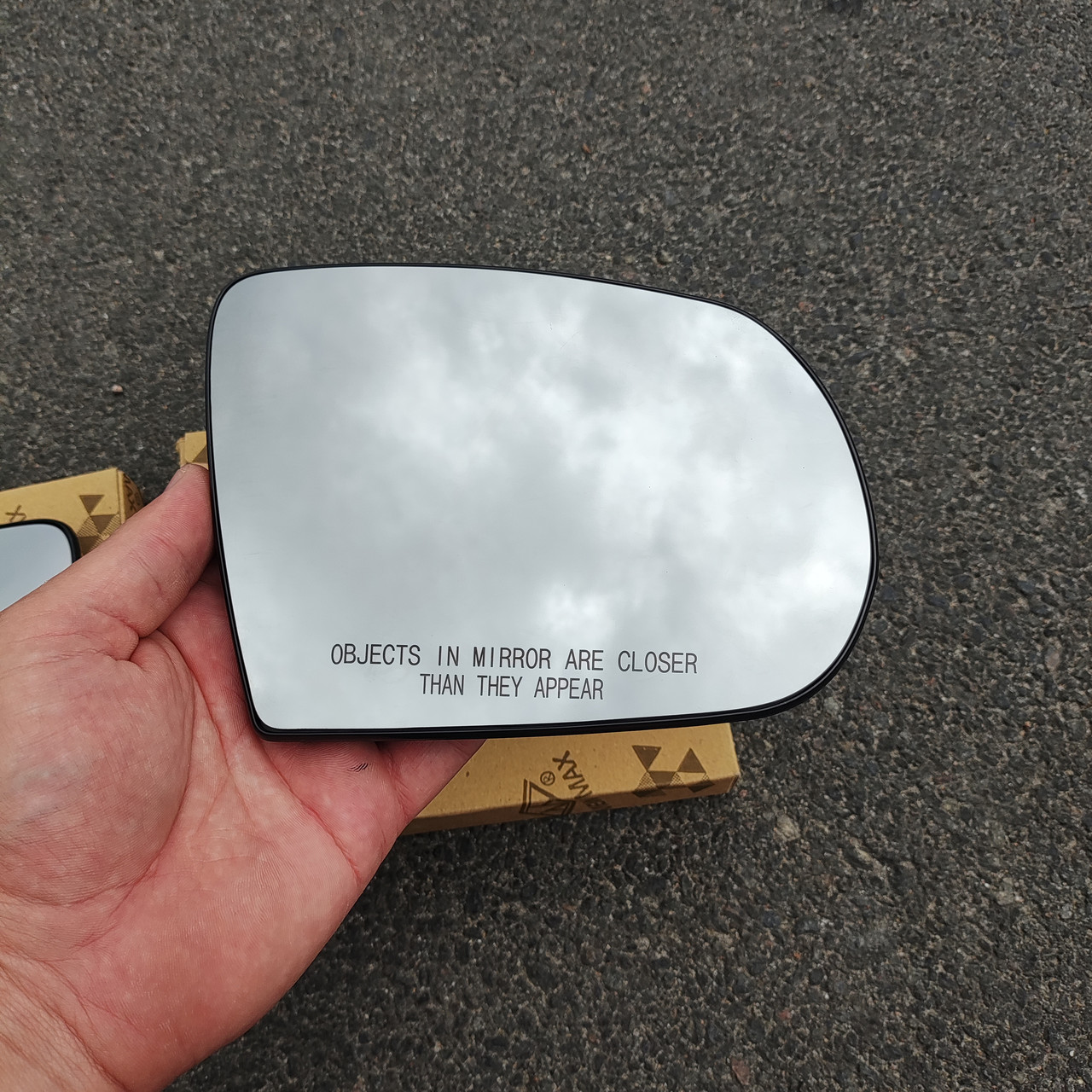 Jeep Cherokee (KL) (Джип Черокі) 2013-2023 вкладиш дзеркала (скло, дзеркальний елемент) правого дзеркала, фото 1