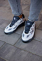 Мужские кроссовки Adidas Niteball Grey (серые) демисезонные комфортные молодежные кроссы MS0840