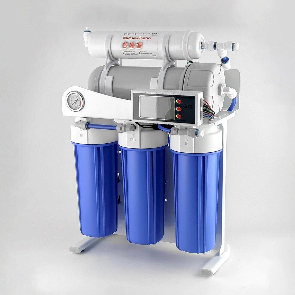 Сиcтема зворотнього осмосу високої продуктивності RAIFIL-400G-10"Blue controller, фото 1