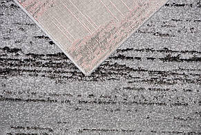 Килими прямий/овал сіра абстракція CAMINO 02576A L.Grey/D.Grey, фото 2