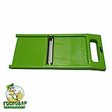 Шатківниця для капусти та нарізки овочів ручна, пластикова з плаваючим лезом, фото 5