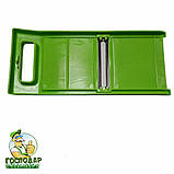 Шатківниця для капусти та нарізки овочів ручна, пластикова з плаваючим лезом, фото 3