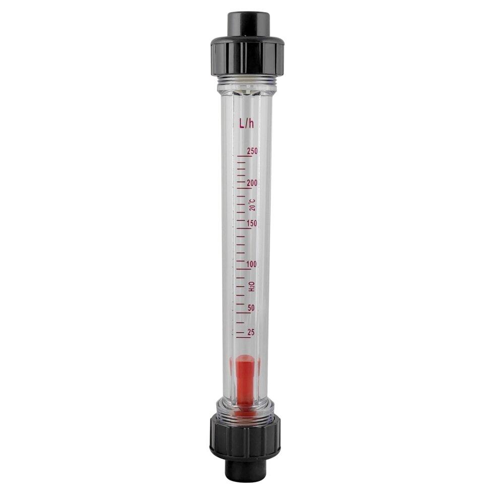 Ротаметр LZS-15 25-250 L/H (1/2" клейове з'єднання) довгий, фото 1