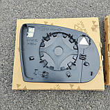 Jeep Compass (MP) (Джип Компас) 2017-2023 вкладиш дзеркала (скло, дзеркальний елемент) лівого дзеркала, фото 5