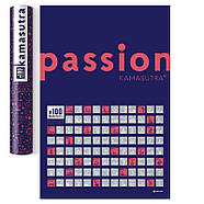 Скретч постер #100 BucketList Kamasutra Passion (англійська мова) в тубусі, фото 2