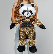 Іграшка плюшева "Єнот ЗСУ" 80 см, фото 4