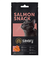 Лакомство для кошек Savory Snack Salmon 60 г (подушечки с лососем)