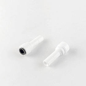 1801-С Фітинг прямий (трубка - стрижень) 1/4-3/8