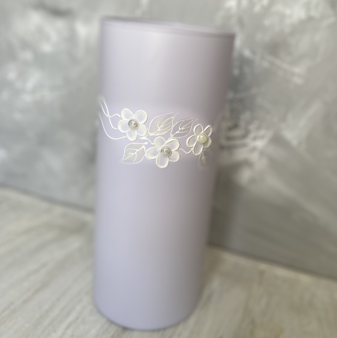 Ваза бузкова "Ніжність" Н265*110, фото 1