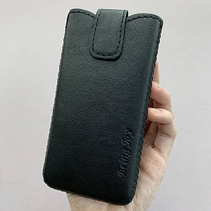 Чохол-кишеня універсальна для телефону з розміром 5-5.3" (80 / 150 мм) чорна h6j