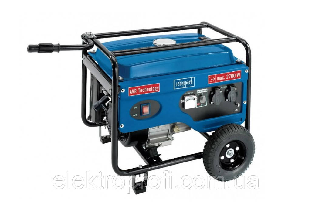 Генератор бензиновий Scheppach SG 3100 AVR 2700 W