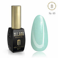 Гель лак Milano 8ml Pastel №03 шилак для маникюра шеллак для полимеризации в Led лампе