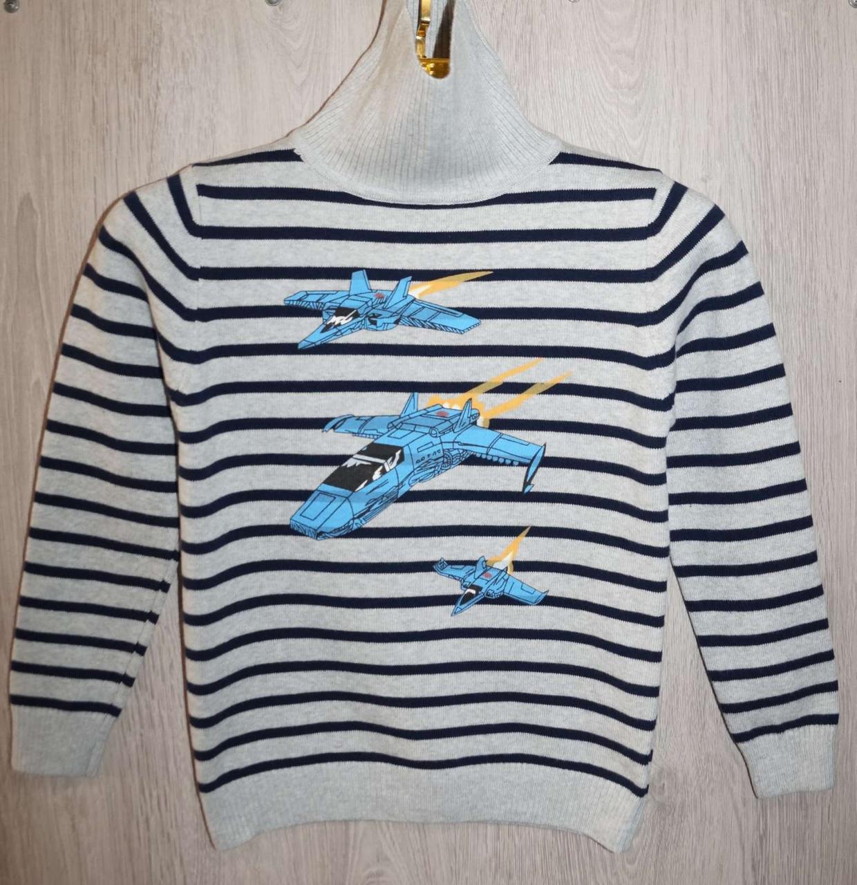 Гольф  LiziKids полоска .р.2-7 лет  космічний корабель