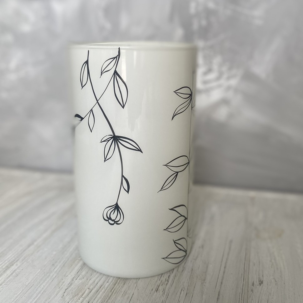 Ваза біла "Жасмін" Н195*110, фото 1