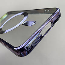 Чохол для Samsung Galaxy S23 чохол з магсейф із захистом камери на телефон самсунг с23 бузковий h3b, фото 4