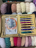 47404 Набір змінних спиць 11,5 см Deluxe Zing KnitPro, фото 3