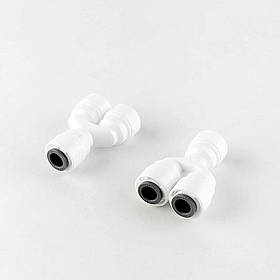 1805-A / 4TWD44 Фітинг розподільчий (трубка 1/4 - трубка 1/4 - трубка 1/4)