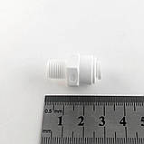 WA-MC0402 / 4mc2   Фітинг прямий (трубка 1/4 - різьба зовнішня 1/8) Organic, фото 3