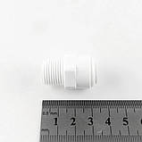 WA-MC0606 / 6mc6   Фітинг прямий (трубка 3/8 - різьба зовнішня 3/8) Organic, фото 3