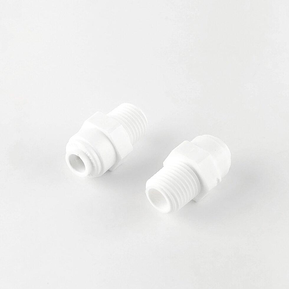 WA-MC0404 / 4mc4 Фітинг прямий (трубка 1/4 - різьба зовнішня 1/4) Organic