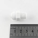 WA-MC0404 / 4mc4   Фітинг прямий (трубка 1/4 - різьба зовнішня 1/4) Organic, фото 3